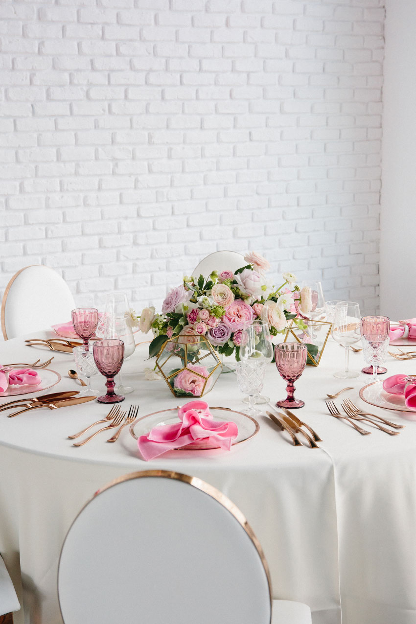 Studio Blush Wedding Styled Shoot