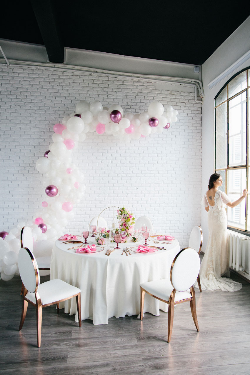 Studio Blush Wedding Styled Shoot